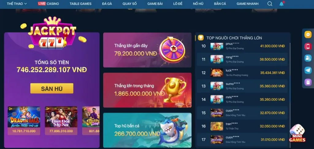 Thưởng Nạp Lại VIP zb3688